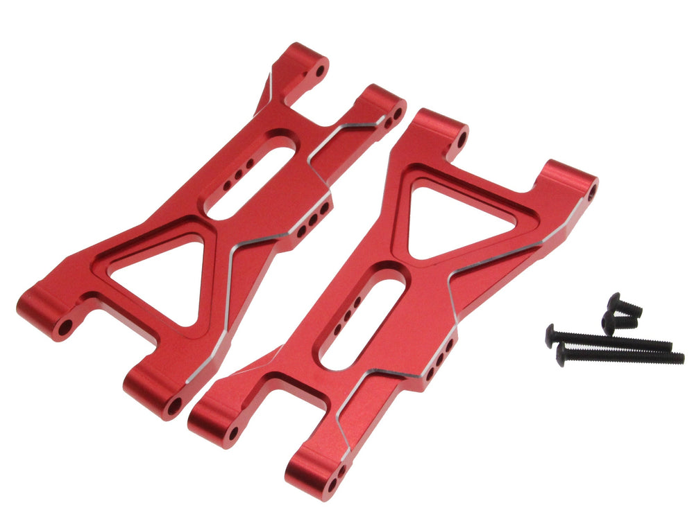 Powerhobby Aluminum Front Lower Suspension Arms Red Arrma Gorgon