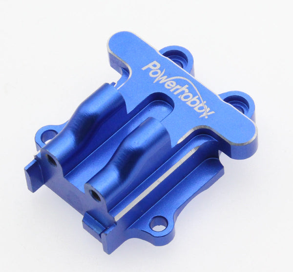Powerhobby Aluminum Rear Gear Box Blue for Arrma GROM / Losi Nascar