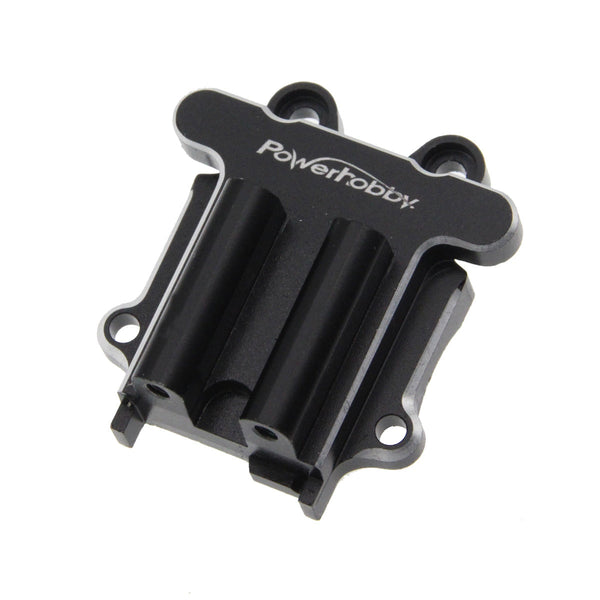 Powerhobby Aluminum Front Gear Box Black for Arrma GROM / Nascar