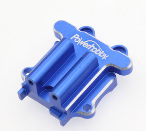 Powerhobby Aluminum Front Gear Box Blue for Arrma GROM / Losi Nascar