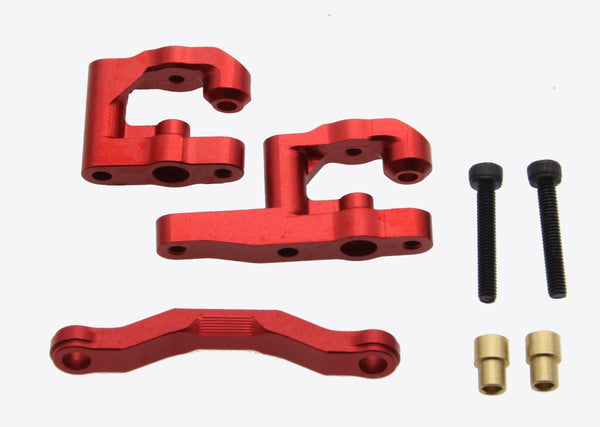 Powerhobby Aluminum Steering Set Red for Arrma GROM / Losi Nascar