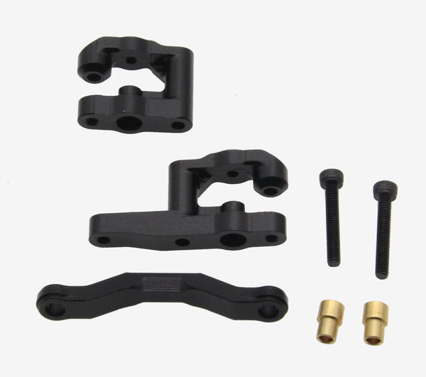 Powerhobby Aluminum Steering Set Black for Arrma GROM / Losi Nascar