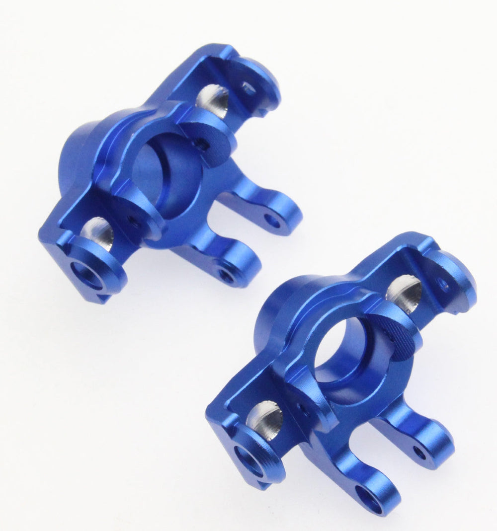 Powerhobby Aluminum Front Steering Knuckles Blue Arrma Granite / Typhon GROM
