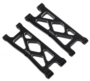 Powerhobby Aluminum Rear Lower Arms Black Arrma Granite / Typhon GROM