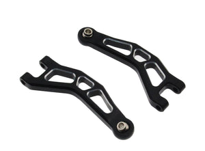 Powerhobby Aluminum Front Upper Arms Black for Arrma Granite / Typhon GROM