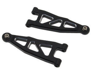 Powerhobby Aluminum Front Lower Arms Black Arrma Granite / Typhon GROM