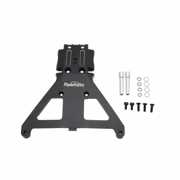 Powerhobby Aluminum Front Bulkhead FOR Traxxas Rushter 4X4 Slash 4WD LCG Rally
