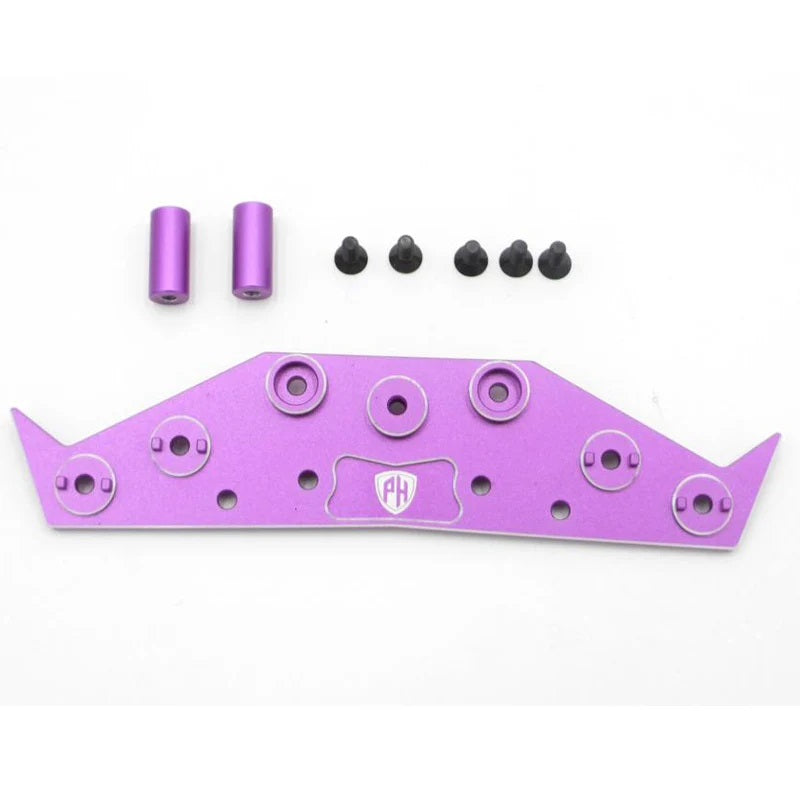 Power Hobby Aluminum Front Bumper, Purple, for MST RMX 2.5