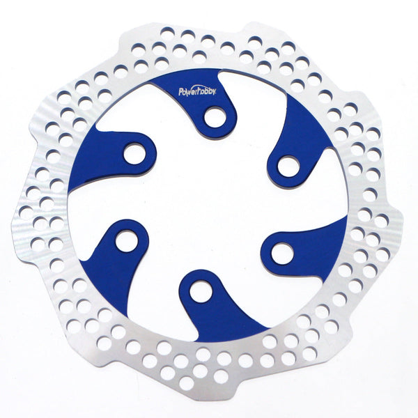 Powerhobby 7075 Aluminum Rear Brake Disk Blue Losi Promoto MX