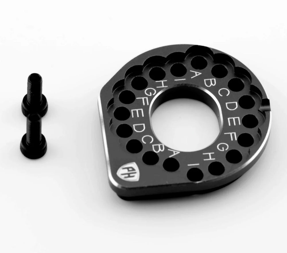 Power Hobby Aluminum Motor Mount, Black, for Kyosho Fazer Mk2