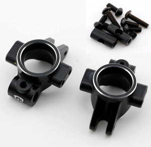 Aluminum HD Rear Hub Set, Black, for Kyosho Fazer / Mad