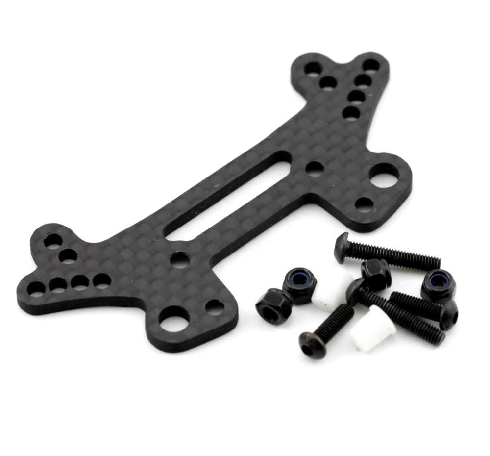Carbon Fiber Rear Shock Stay, for Kyosho Fazer Mk2