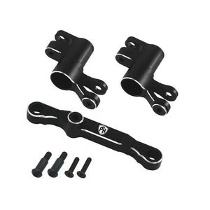 7075 Aluminum Steering / Bellcrank Black, for Traxxas
