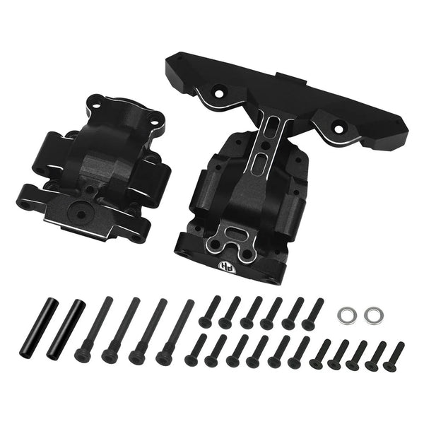 7075 Aluminum Front Gearbox Black, for Traxxas Mini Maxx
