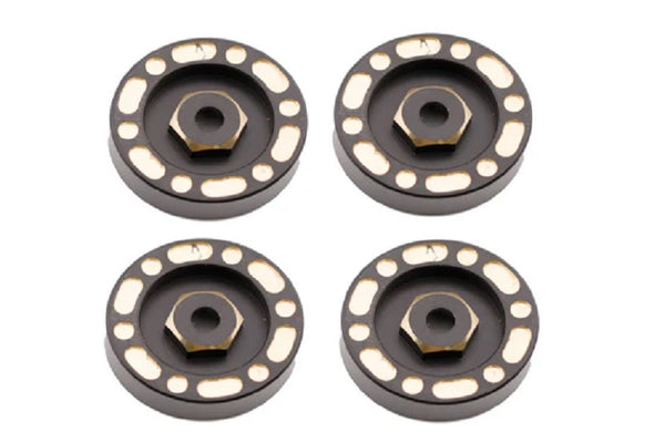 Power Hobby Brass 7mm Hex Hub Weight Set, for HPI Venture18