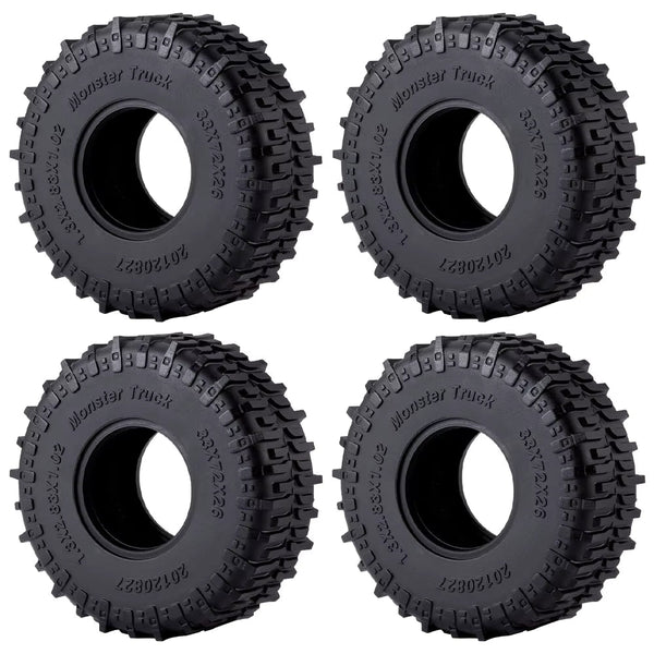 1.3" Tires for 1/24 &amp; 1/18 Rock Crawler TYPE B