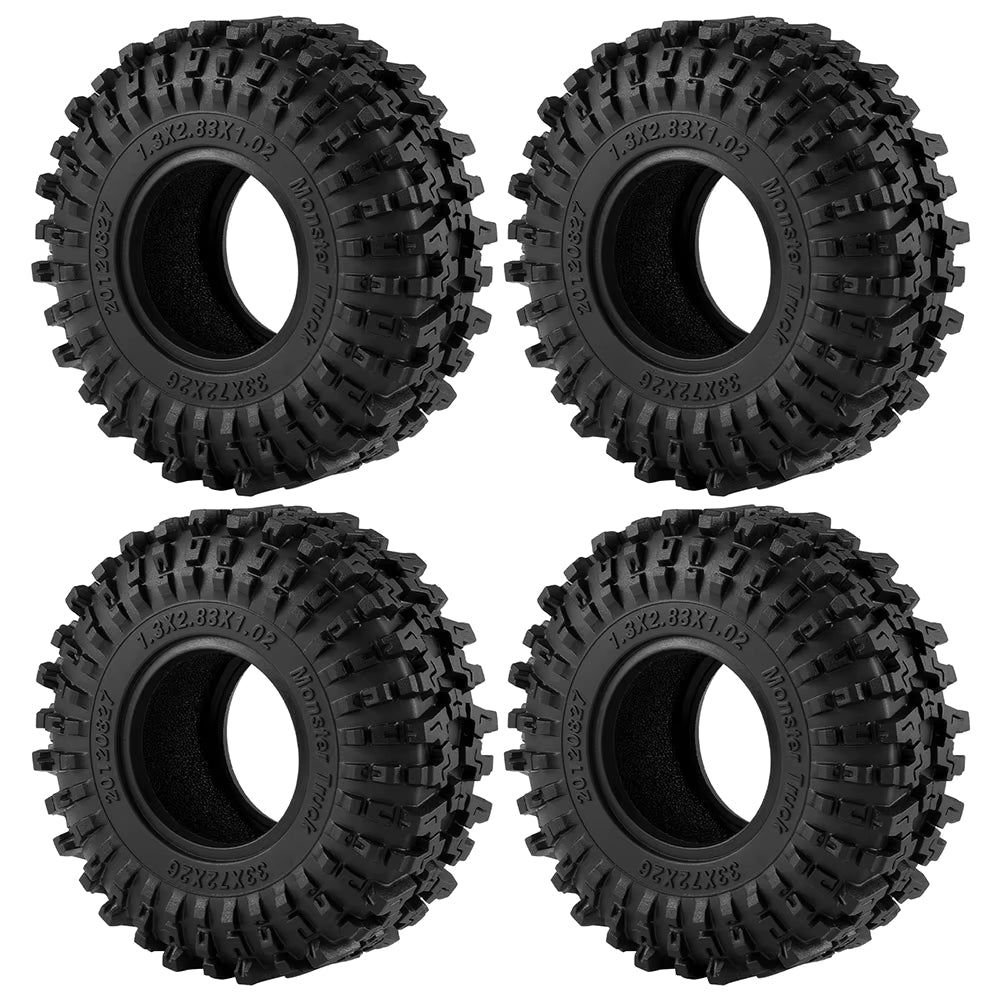 1.3" Tires for 1/24 &amp; 1/18 Rock Crawler TYPE C