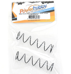 Powerhobby rear Shock Springs Medium (2) EXTREME Slash Shocks