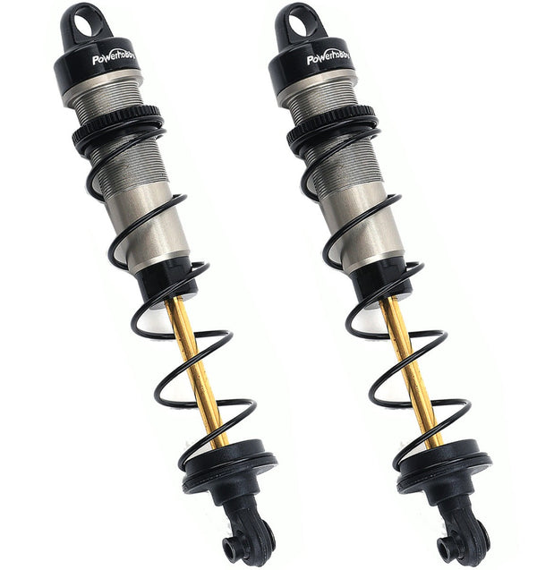 Powerhobby EXTREME Assembled REAR Shocks 3.5mm Titanium Shaft (2) FOR Traxxas 1/10