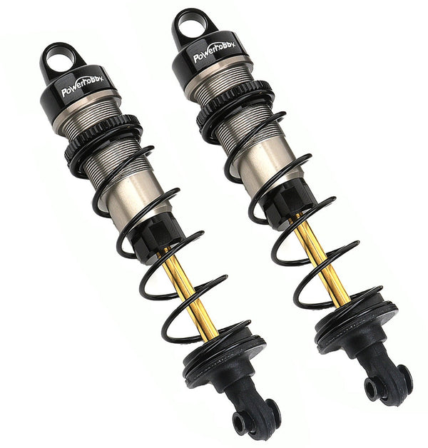 Powerhobby EXTREME Assembled FRONT Shocks 3.5mm Titanium Shaft FOR Traxxas 1/10
