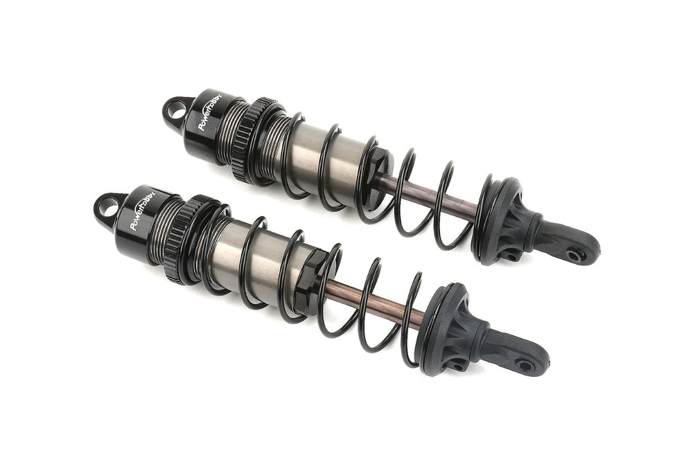Powerhobby Assembled Front Rear Shocks w 6.5mm Titanium Shaft (2) FOR Traxxas Maxx