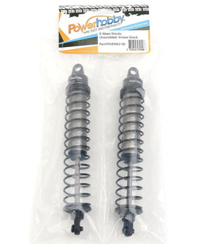 Powerhobby XTREME Front / Rear Shocks with Titanium Shaft (2) FOR Traxxas X-Maxx 8S