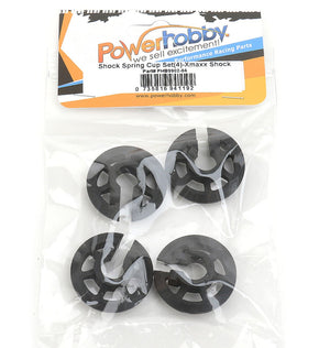 Powerhobby Shock Spring Cup Set (4) XTREME X-Maxx Shocks