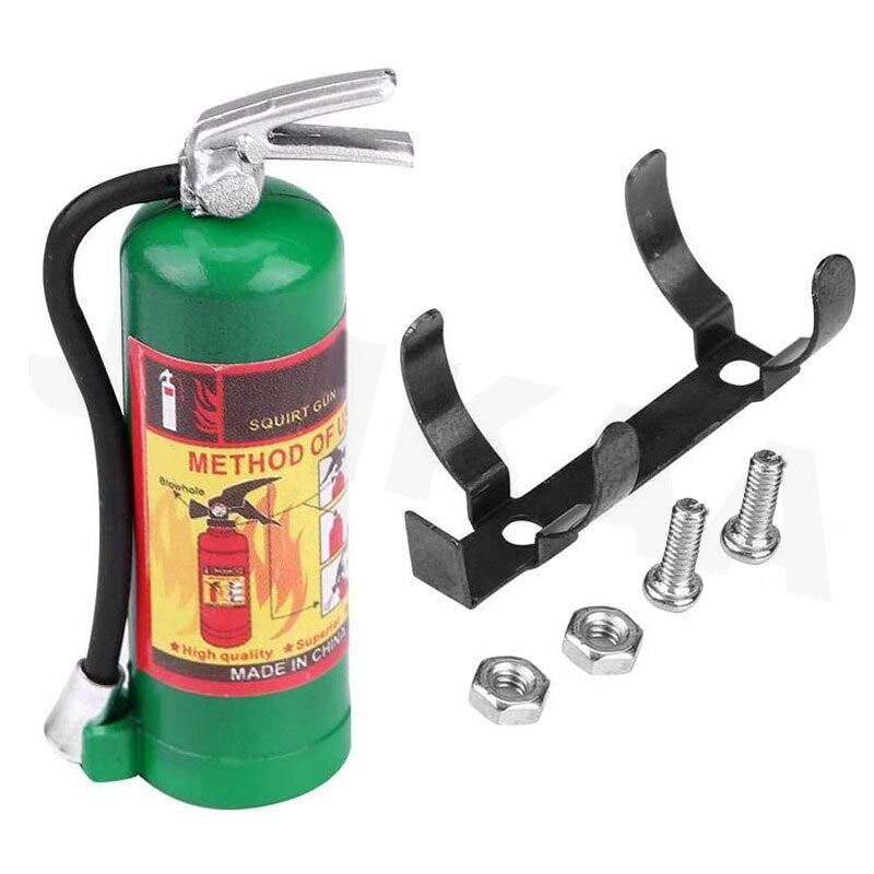 Powerhobby Fire Extinguisher GREEN 1/10 Rc Rock Crawler Accessory