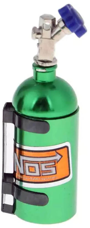Powerhobby Aluminum NOS Nitrous Oxide Bottle GREEN 1/10 Rock Crawler Accessory