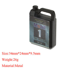 Powerhobby Metal Engine Oil Box Black 1/10 Rock Crawler Accessory