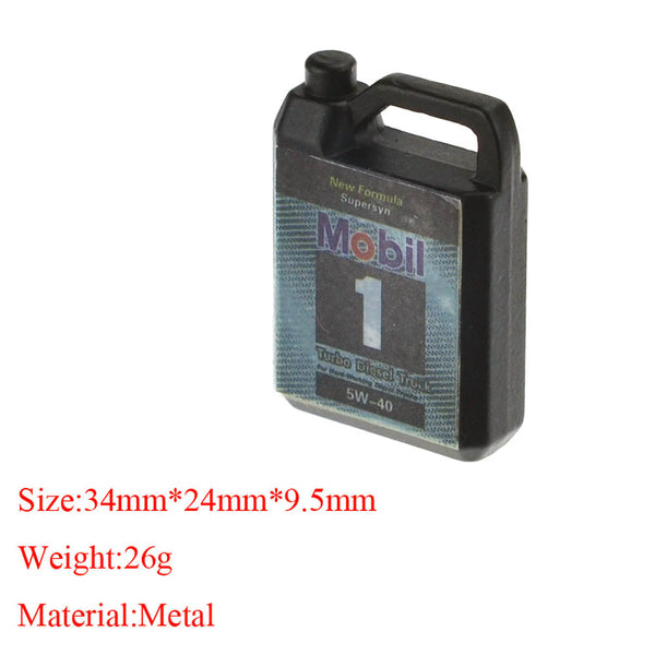 Powerhobby Metal Engine Oil Box Black 1/10 Rock Crawler Accessory