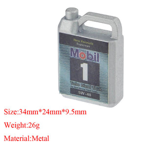 Powerhobby Metal Engine Oil Box Silver 1/10 Rock Crawler Accessory