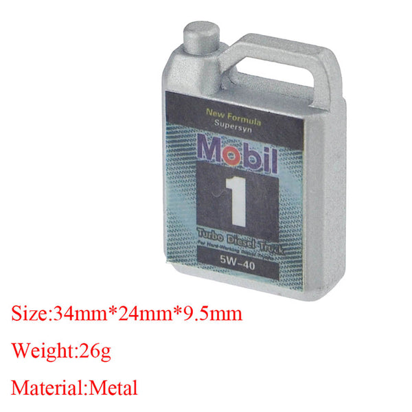 Powerhobby Metal Engine Oil Box Silver 1/10 Rock Crawler Accessory