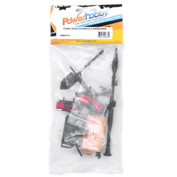 Powerhobby Plastic Scale Rock Crawler Accessory A Set 8pcs Set