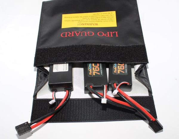 PowerHobby RC Lipo Battery Fireproof Saftey  Safe Charge Charging Sack Bag Medium