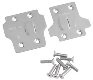 Powerhobby Arrma 6S Stainless Steel Front/Rear Skid Plate Set