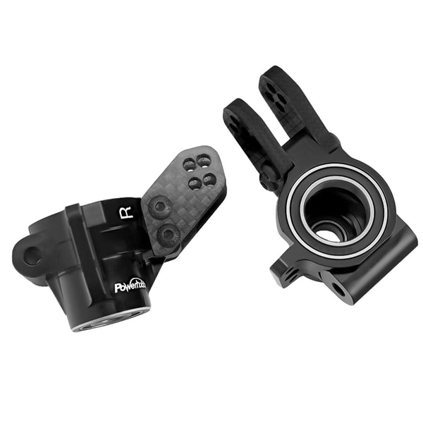 Powerhobby Aluminum Rear Hubs Hd Bearings Arrma Kraton Outcast Notorious