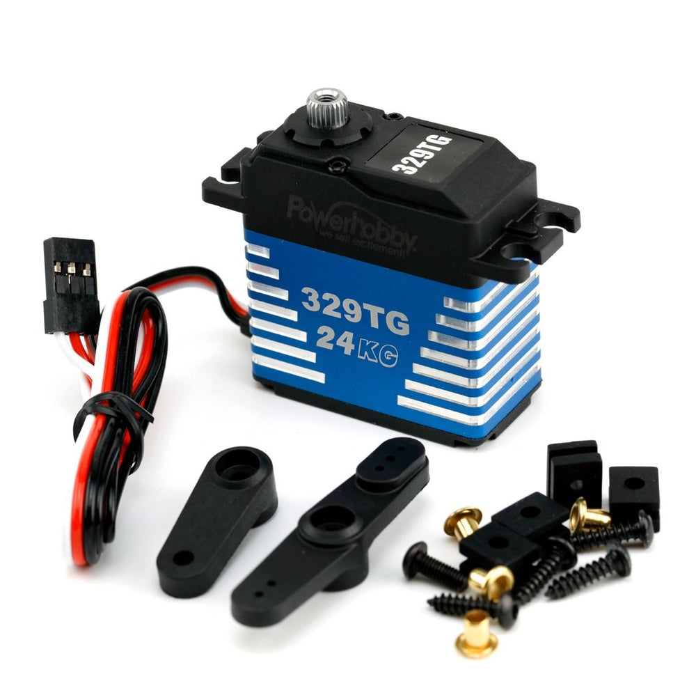 Power Hobby 329TG Aluminum High Torque Speed Titanium Gear Digital