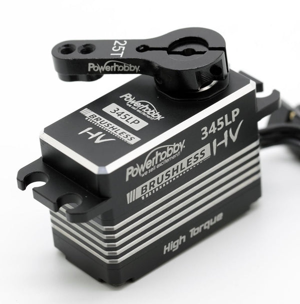 Power Hobby 345LP Low Profile High Torque Brushless Digital High Voltage