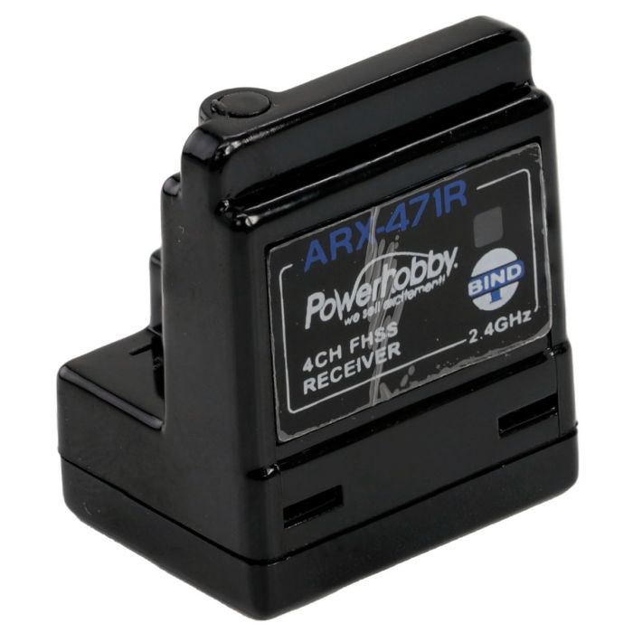 Power Hobby ARX-471R 2.4G T-FHSS HV 4-Channel Receiver, Futaba