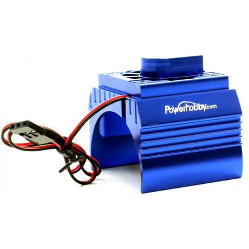 Power Hobby Aluminum Motor Heatsink Cooling Fan 1/10 540 / 550