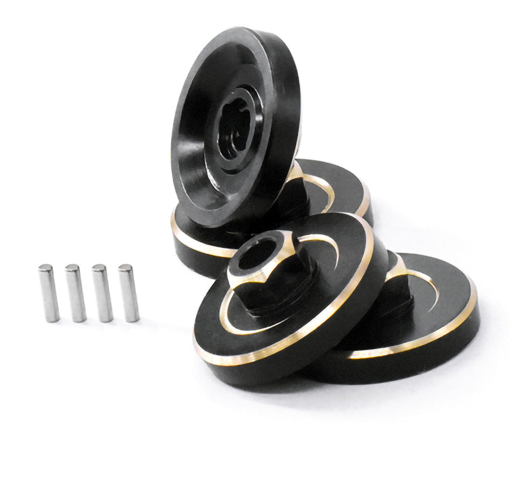 Powerhobby FMS FCX24 Brass Wheels Counterweight (4)