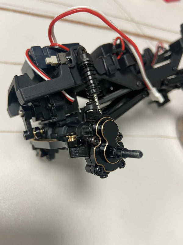 Powerhobby FMS FCX24 Brass Front / Rear Portal Housing