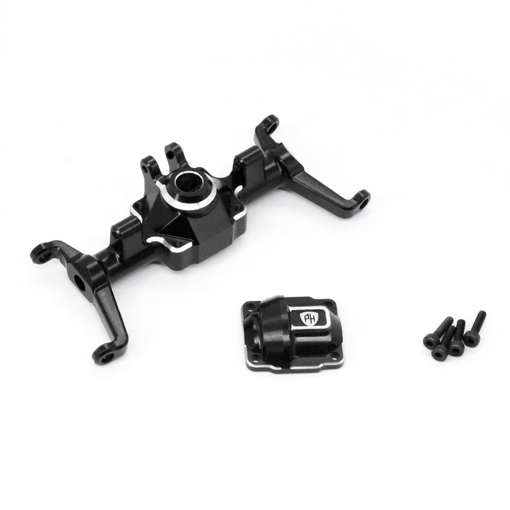 Powerhobby Aluminum Front Axle FMS FCX24 Black