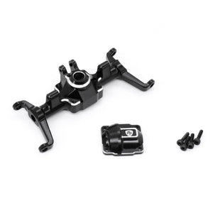 Powerhobby Aluminum Front Axle FMS FCX24 Black