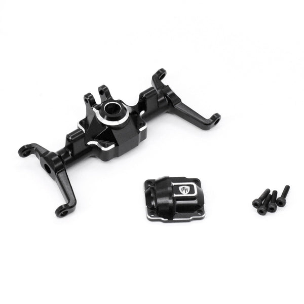 Powerhobby Aluminum Front Axle FMS FCX24 Black