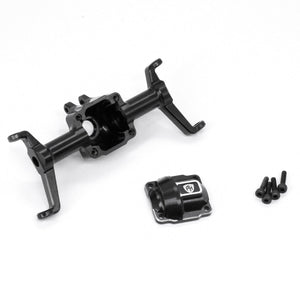 Powerhobby Aluminum Front Axle FMS FCX24 Black
