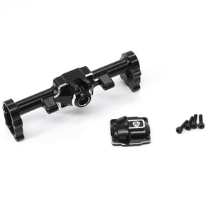 Powerhobby Aluminum Rear Axle FMS FCX24 Black