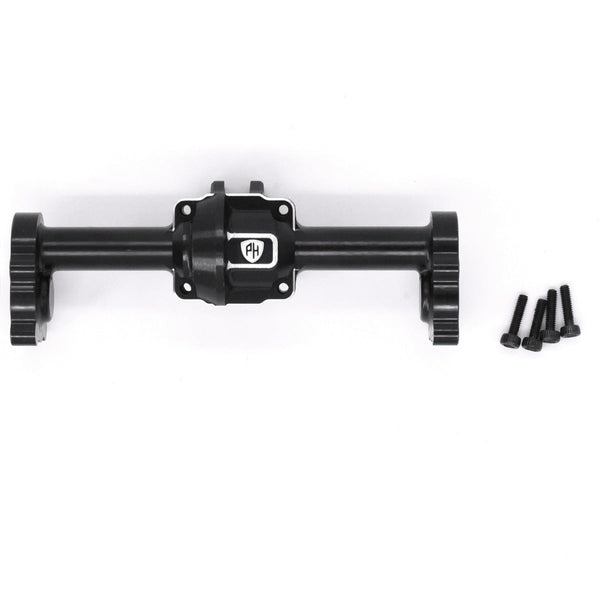 Powerhobby Aluminum Rear Axle FMS FCX24 Black