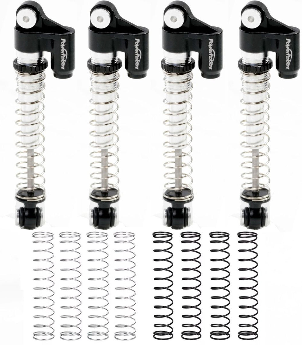 Power Hobby Axial SCX24 Aluminum Threaded Long Travel Shocks 48mm Micro